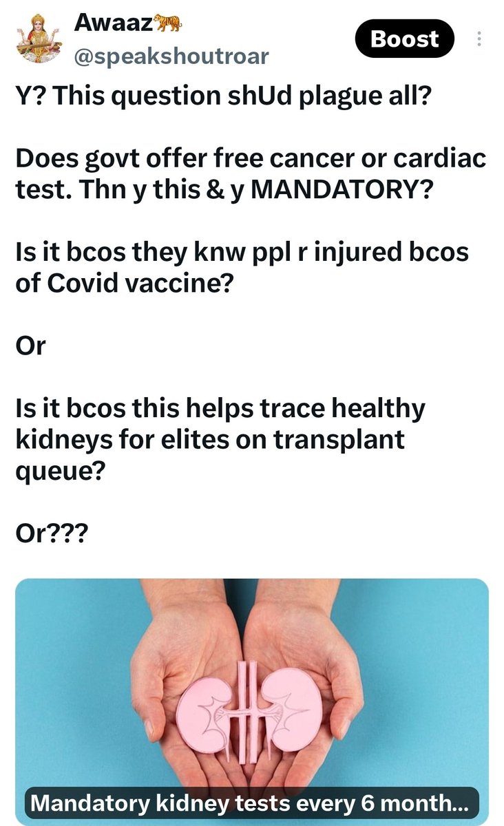 speakshoutroar's tweet photo. Next the govt would claim that India has become the global hub for hospital treatments. 

While behind the scenes, do not even ask me what would be happening.

Mandatory testing = Mandatory data collection &amp; tracking. 

https://t.co/fWuUgG86Wz https://t.co/96PfKl0wnN