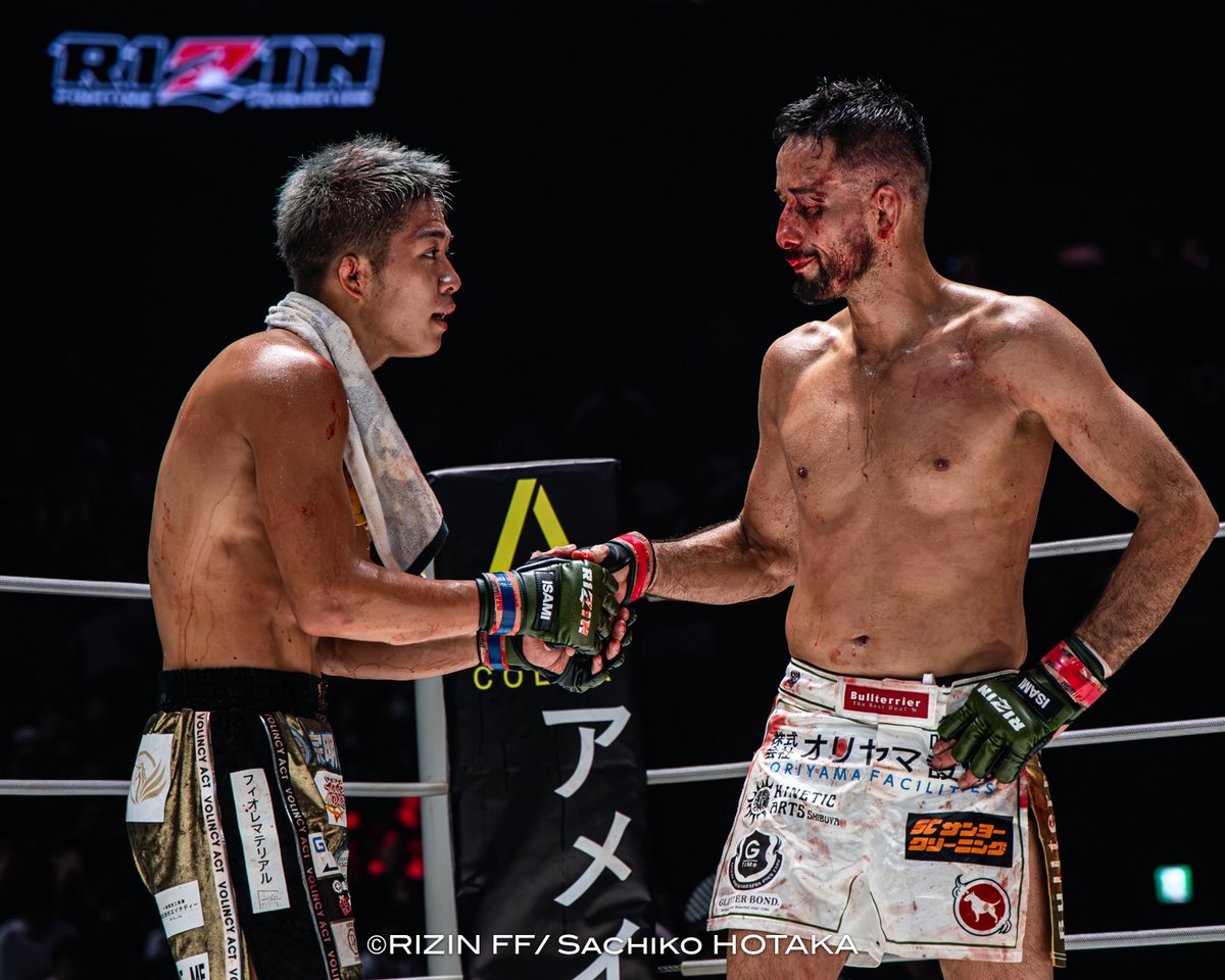 greco_free's tweet photo. 第10試合
#クレベル・コイケ 🇧🇷LOSE @KoikeKleber
🆚
秋元強真 🇯🇵WIN
#RIZIN54
2026年8月11日(火祝)
TOYOTA ARENA TOKYO
試合結果&amp; PHOTO https://t.co/sgdPGAwqDn https://t.co/45QKwHWovr