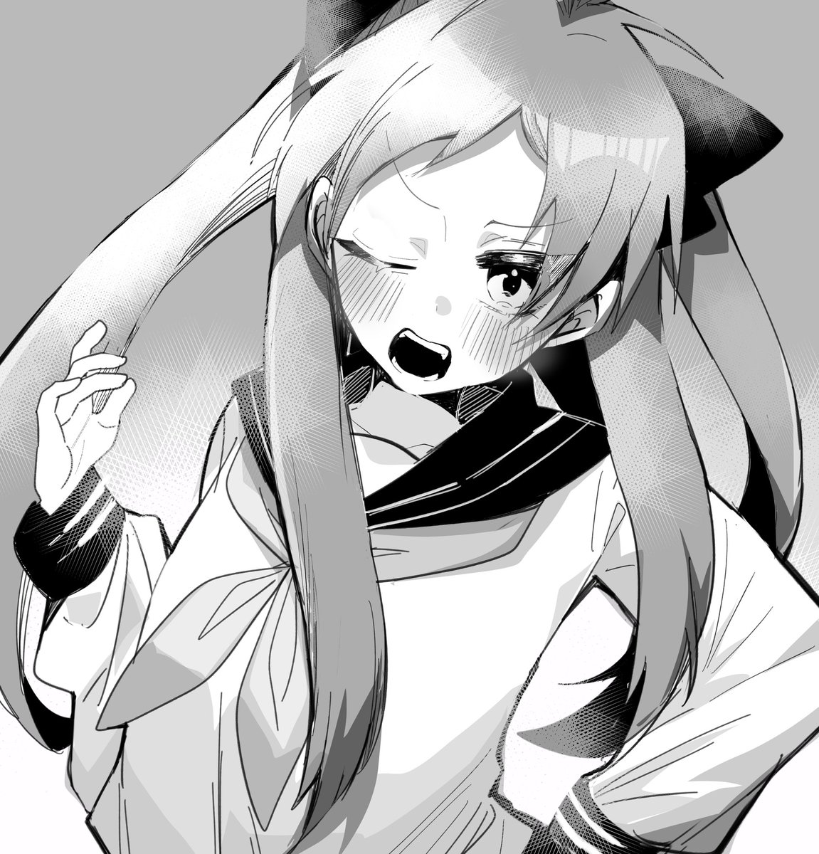 gmtbtr's tweet photo. #らきすた 

かがみん落書き https://t.co/64xR5RDapC