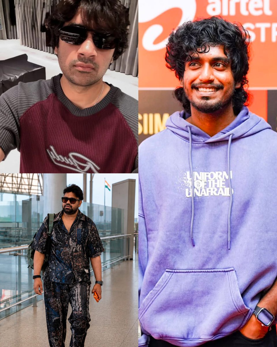 SKMedia_PR's tweet photo. The #RWDY fanclub is always on fire 🔥 

Every director show their love for their dream actor.

#Sujeethsingh #SaiRajesh #AbishanJeevinth @RWDYclu https://t.co/OrVVIjZ8YR