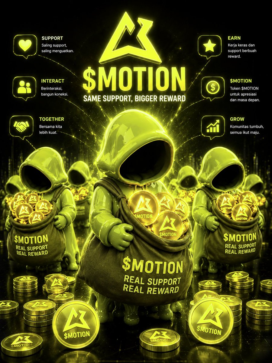guzzuga's tweet photo. Real support should go both ways. 🤝

Interact, connect, support each other, and keep building together.

The idea is simple: the more we contribute to the community, the more we grow together.

That’s the spirit behind @motiontip ⚡

@tipmotion a few $MOTION https://t.co/xj45b3yzff