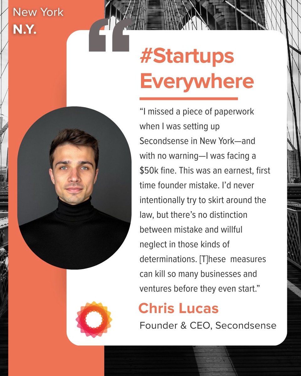 EngineOrg's tweet photo. After an idea conceived and prototyped in business school went viral, founder and CEO Chris Lucas raised a $2 million pre-seed round for his company Secondsense. https://t.co/j0NrWf5Wi8