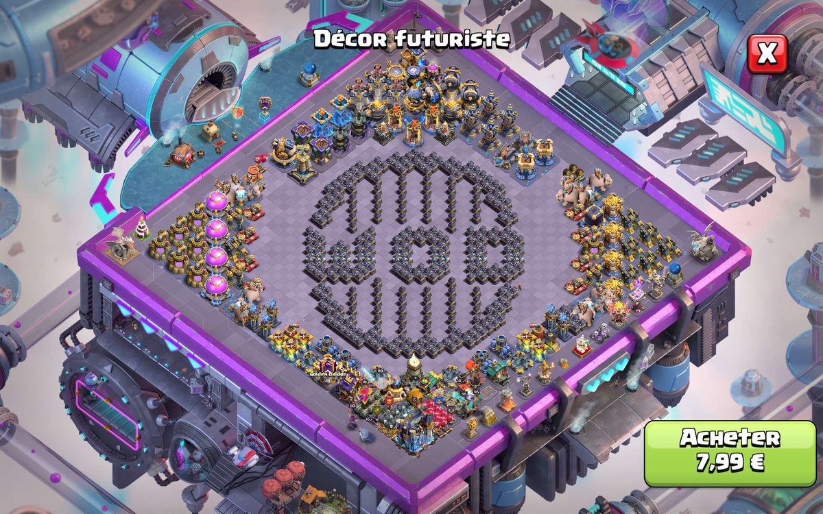 joogy525's tweet photo. Ici un nouveau giveaway !! 
1 décor futuriste à gagner 🤩  
- Follow @Winordie_wod
- RT &amp; Like  
- Tag 2 friends in the comment

#GiftedBySupercell #SupercellPartner https://t.co/6QmmqRSqJm