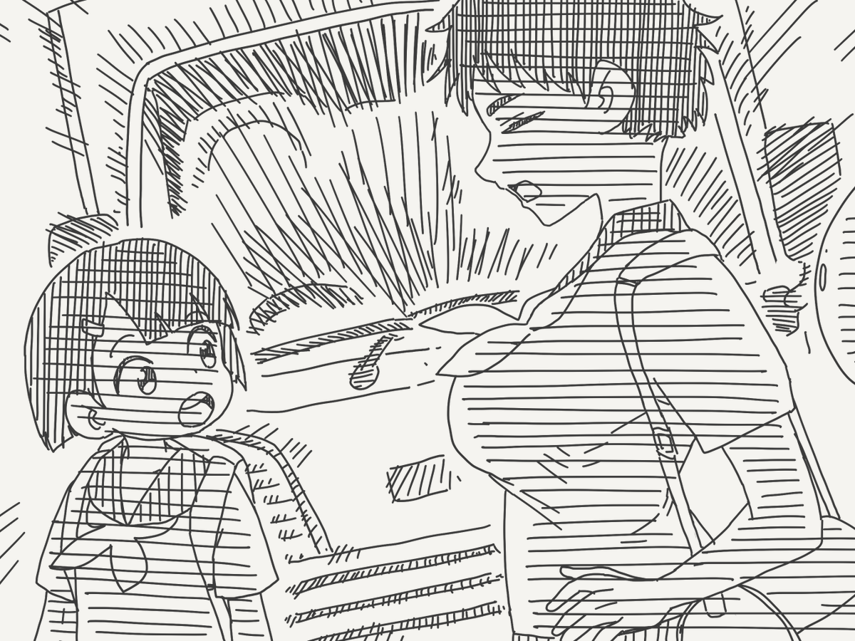 horideiyasumi's tweet photo. 第一印象の絵です。 https://t.co/t3aeMGIMzj