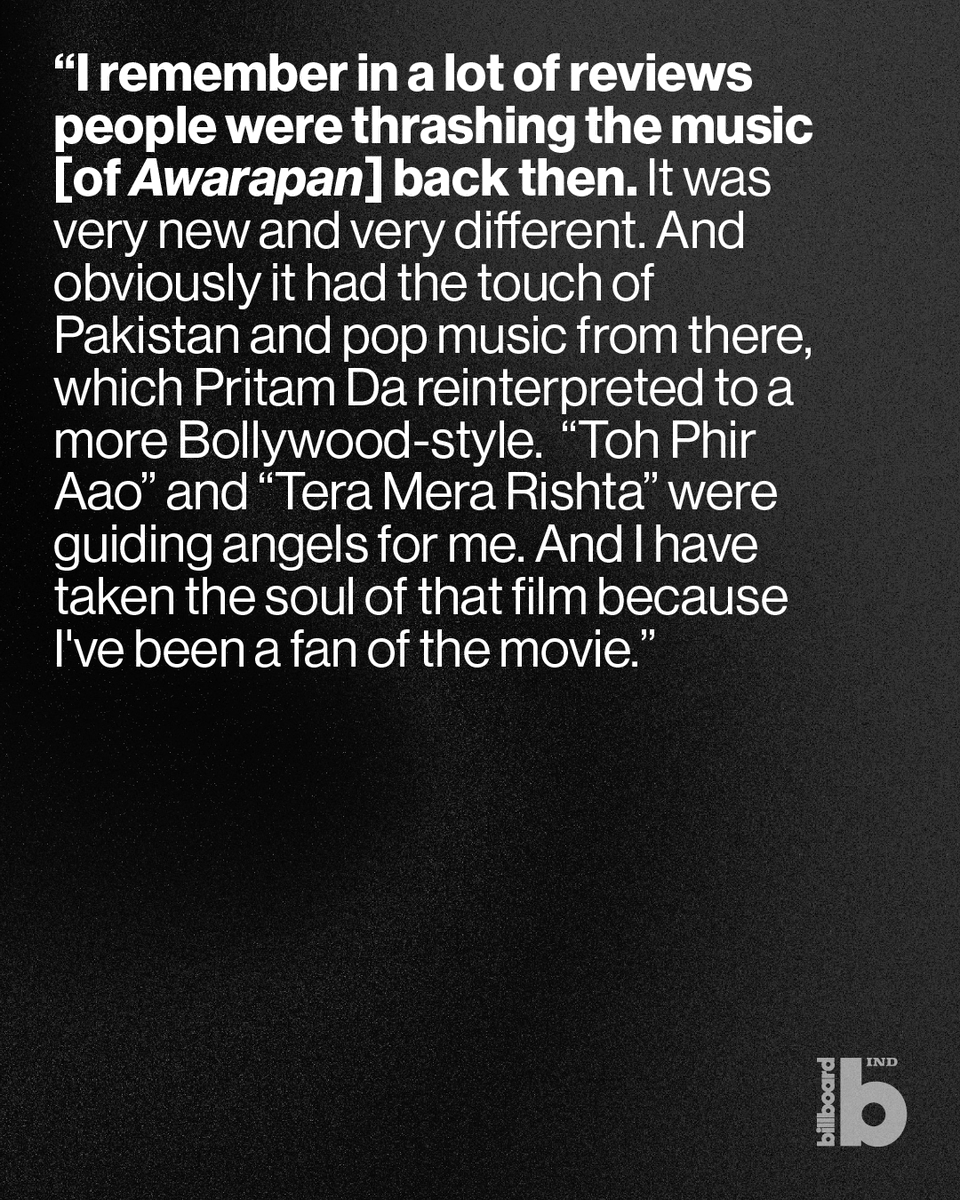 billboardindia's tweet photo. "Armaan is super talented. He’s the youngest, most talented singer. He’s delivered back-to-back stupendous hits with me, and with other composers also. Mainly with me. I think somewhere we both understand each other’s soul. And he understands my music on a deeper level. It’s almost like I’m singing for myself," Mallik says about his brother 

Read the full story at - https://t.co/yB2OMtuEBK