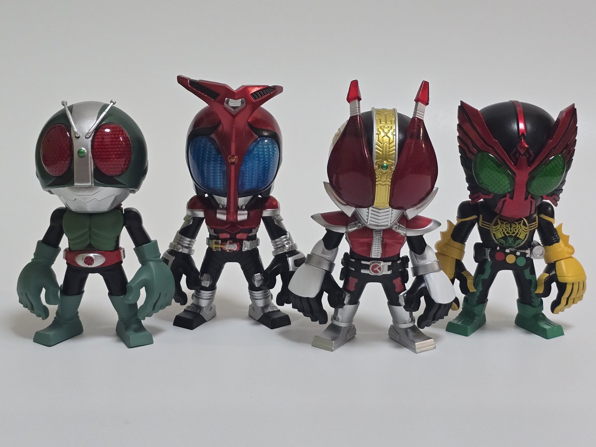 Draboman's tweet photo. POWER KNUCKLE by TOUMA×KAMEN RIDER vol.2

やっとみつけたのでコンプするまで🔥

1回1,000円はなかなか震えますが、お値段以上クオリティで大満足でした✨️

#仮面ライダー
#ガチャ
#TOUMA https://t.co/Dzr6gxF5cd