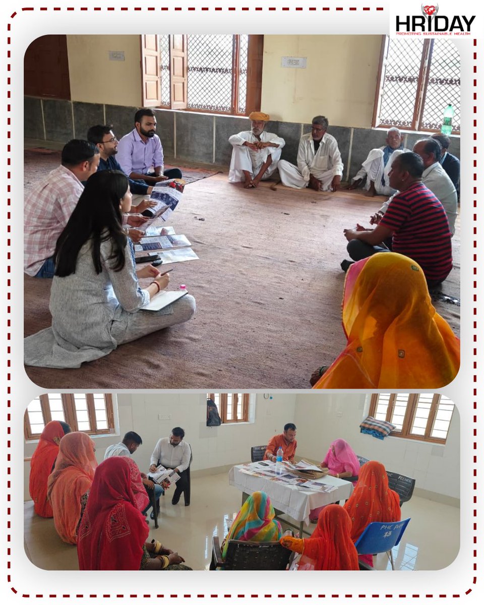 Hriday_Org's tweet photo. Strengthening community engagement for better management of multiple long-term conditions in Jodhpur.

The HRIDAY team undertook a field visit to Jodhpur, Rajasthan, from 28 July to 1 August 2026, as part of the NIHR Global Health Research Centre for Multiple Long-Term Conditions.

The visit focused on strengthening the implementation of Community Engagement and Involvement (CEI) activities and supporting locally responsive approaches for the prevention and management of multiple long-term conditions.

During the visit, the team engaged with field teams, community champions, healthcare providers, district health officials and other key stakeholders. 

Key activities included:

🔹Planning upcoming field activities, including Community Readiness Tool data collection and data entry
🔹Pilot-testing Information, Education and Communication materials at implementation sites
🔹 Visiting existing and proposed CEI implementation sites and Primary Health Centres
🔹 Reviewing Community Readiness Tool data-collection processes
🔹 Discussing the project’s objectives, implementation strategy, expected outcomes and stakeholder roles
🔹 Conducting field observations and planning for the next phase of implementation

The visit provided an important opportunity to strengthen collaboration between the research team, communities and local health stakeholders, while ensuring that CEI approaches remain contextually relevant and grounded in community needs.

The HRIDAY team included Prof. Monika Arora, Dr Mansi Chopra, Dr. Saurabh Gupta and Ms. Tanvi Dhadwal, who worked closely with the Jodhpur field team, including Mr. Virendra, Mr. Surja and community champions.

Together, we are advancing meaningful community participation and supporting more equitable, people-centred care for individuals living with multiple long-term conditions.

 @AIIMSJDH @aiims_newdelhi @Bruneluni @INDIACCDC @ucl @lborouniversity @kamleshkhunti13 @DrMonikaArora
@GHRC4MLTC_KMC @GHRC4MLTC

#CommunityEngagement #CommunityInvolvement #MultipleLongTermConditions #MLTCs #CEI #PrimaryHealthCare #ImplementationResearch #CommunityHealth #PublicHealth