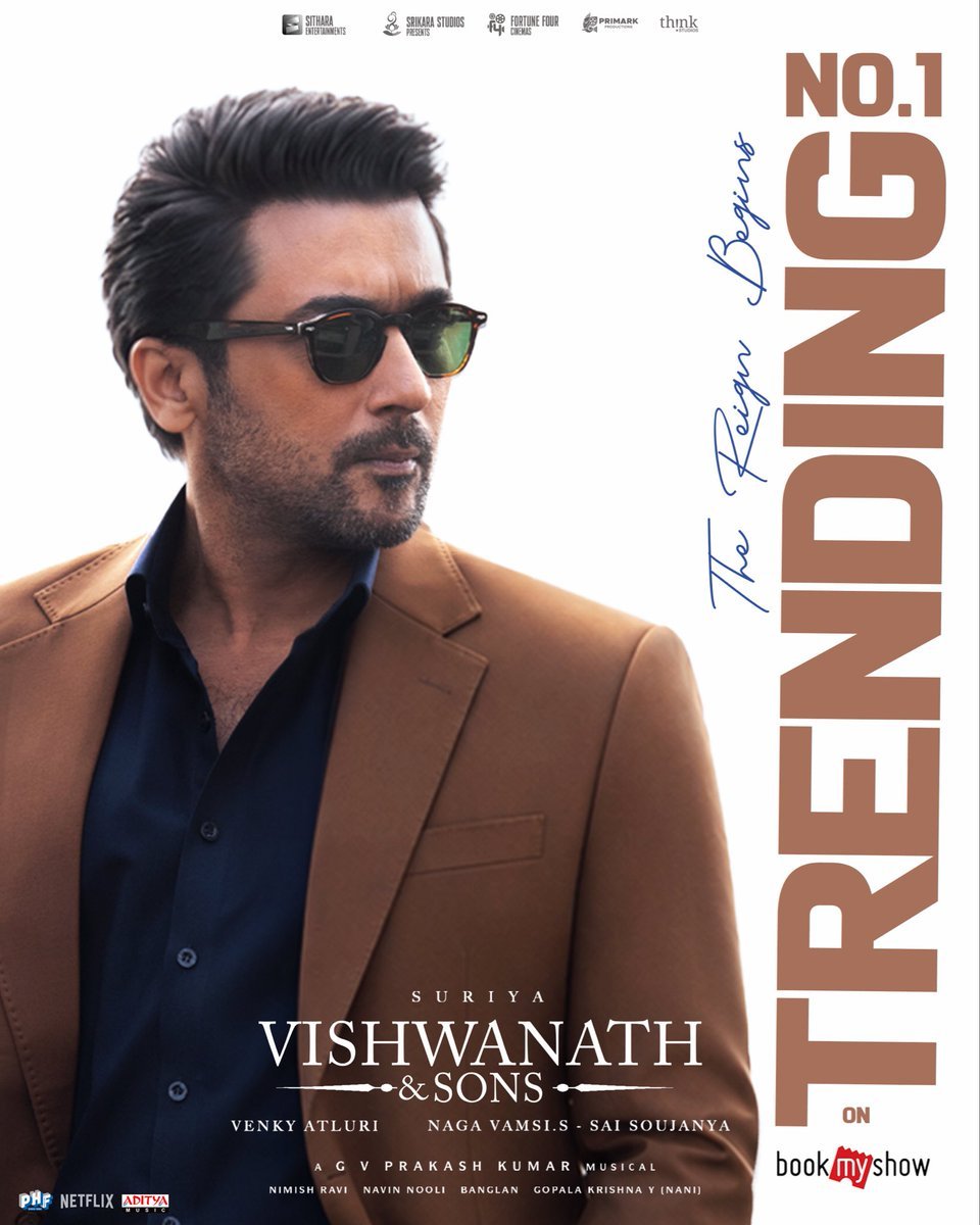 Trendswoodcom's tweet photo. #VishwanathAndSons - New Poster✨️

Trending Now On Bookmyshow https://t.co/UoKZI3eGpL
