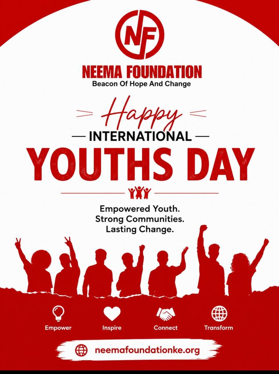 Neema_CBO's tweet photo. Today, we celebrate young people as innovators, leaders, advocates, and changemakers. When youth are empowered with knowledge, skills, opportunities, and a voice in decision-making, communities become stronger and more resilient. https://t.co/sUCy0hSXJq