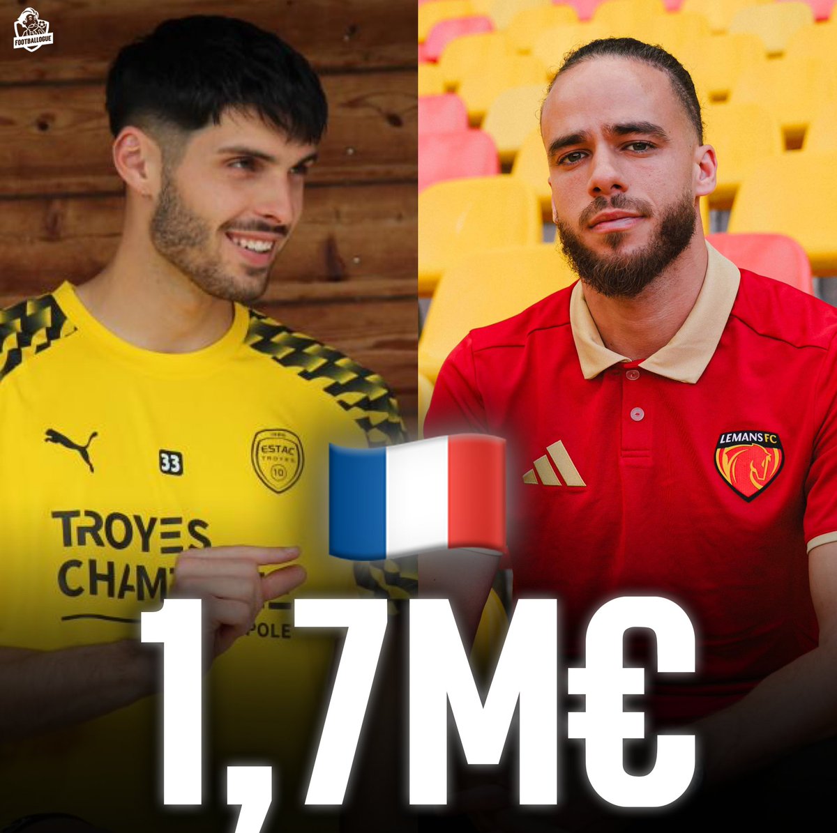 Footballogue's tweet photo. Ce qu'ont dépensé 𝗖𝗛𝗔𝗤𝗨𝗘 𝗣𝗥𝗢𝗠𝗨 𝗗𝗨 𝗧𝗢𝗣 𝟱 au 12 août ! 🧐💰

🏴󠁧󠁢󠁥󠁮󠁧󠁿 𝙋𝙍𝙀𝙈𝙄𝙀𝙍 𝙇𝙀𝘼𝙂𝙐𝙀 : 𝟯𝟭𝟭𝙈€
Ipswich Town : 𝗯𝗶𝗲𝗻𝘁𝗼̂𝘁 ~𝟭𝟲𝟱𝗠€
Coventry : 𝟭𝟬𝟳,𝟳𝟬𝗠€
Hull City : 𝟯𝟴,𝟴𝟬𝗠€

🇮🇹 𝙎𝙀𝙍𝙄𝙀 𝘼 : 𝟱𝟴,𝟴𝟱𝙈€
Venezia : 𝟰𝟯,𝟳𝟱𝗠€
Monza : 𝟵𝗠€
Frosinone : 𝟲,𝟭𝟬𝗠€

🇪🇸 𝙇𝙄𝙂𝘼 : 𝟯𝟰,𝟴𝙈€
Deportivo La Corogne : 𝟮𝟲𝗠€
Racing Santander : 𝟴,𝟱𝟬𝗠€
Malaga : 𝟯𝟬𝟬𝗸€

🇩🇪 𝘽𝙐𝙉𝘿𝙀𝙎𝙇𝙄𝙂𝘼 : 𝟭𝟱,𝟭𝙈€
Elversberg : 𝟭𝟬,𝟯𝟱𝗠€
Schalke 04 : 𝟮,𝟲𝟱𝗠€
Paderborn : 𝟮,𝟭𝟬𝗠€

🇫🇷 𝙇𝙄𝙂𝙐𝙀 𝟭 : 𝟭,𝟳𝟬𝙈€
Troyes : 𝟭,𝟳𝟬𝗠€
Le Mans : 𝟬€

Les promus de Premier League ont donc quasiment dépensé 𝟯𝗫 𝗣𝗟𝗨𝗦 que ceux des 4 autres championnats réunis (110,45M€).

Il y a vraiment un monde d'écart, c'est fou...