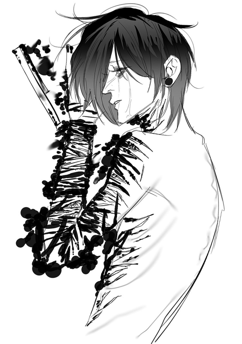 malu1874706's tweet photo. #絵描きさんと繋がりたい
#夏の創作クラスタフォロー祭り 

ゴアが好きです 全反応巡回⛓️‍💥 https://t.co/eqiZxp0M7U