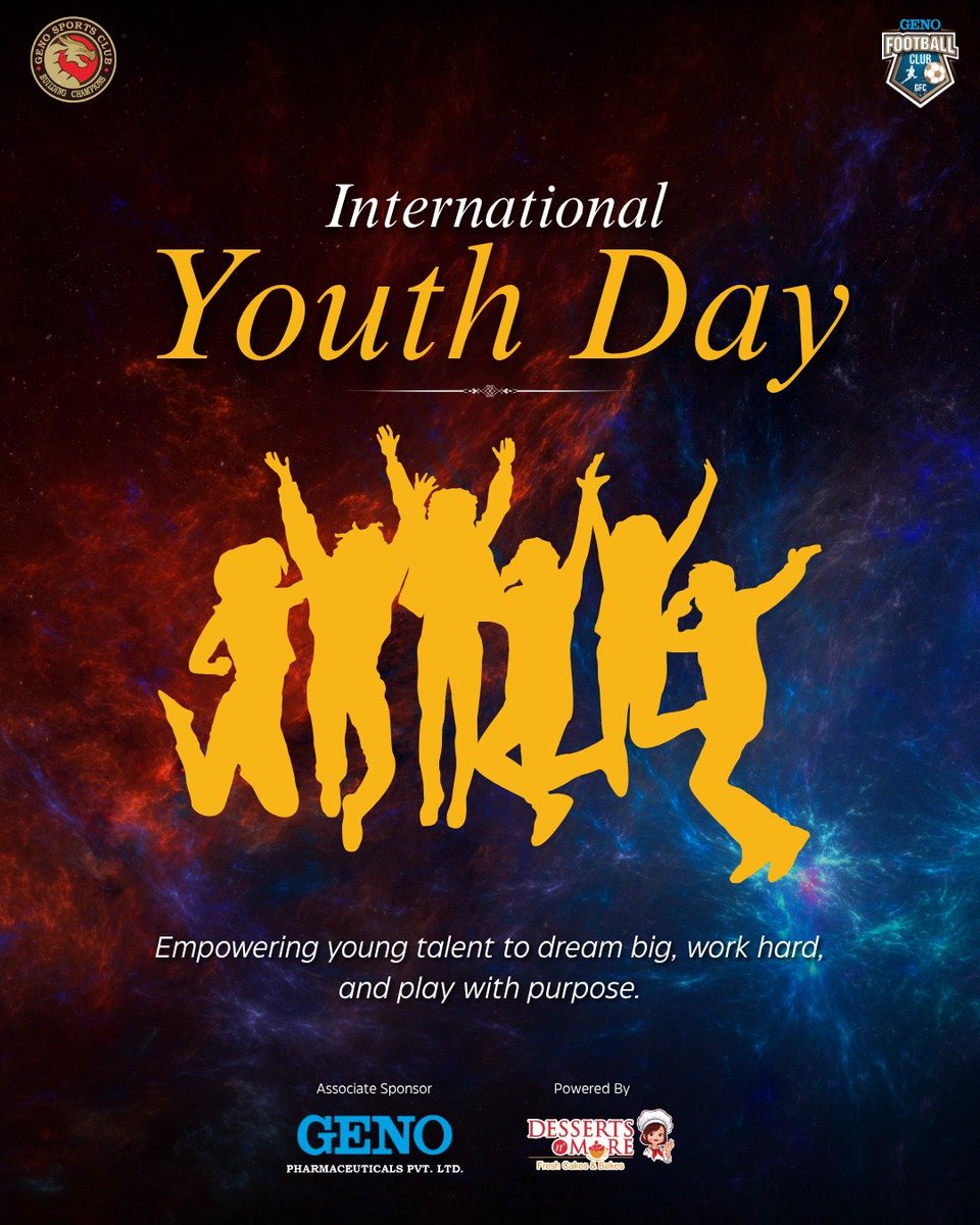 GenoFootball's tweet photo. Every great player starts with a dream and the courage to chase it.🙌🏻

On this International Youth Day, we celebrate the passion, determination, and potential of young athletes who continue to inspire the future of the game.

Keep learning. Keep growing. Keep believing.✨ https://t.co/Z2qTreWSEG