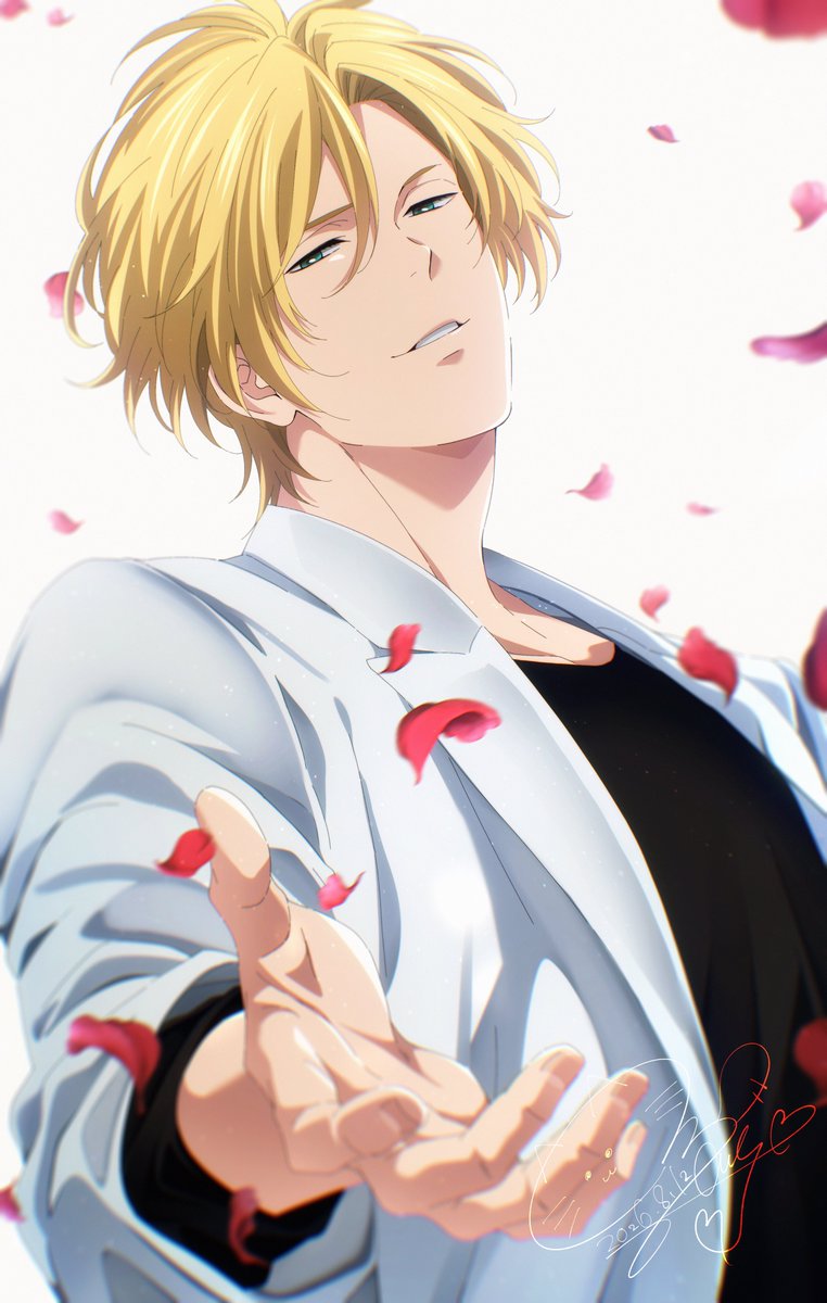 Illust_Man_2020's tweet photo. BANANA FISH アッシュrkgk🍌🐟
久々のイラストです(ﾉ∀`)
#アッシュ・リンクス生誕祭2026 https://t.co/I7YcZu1OUh