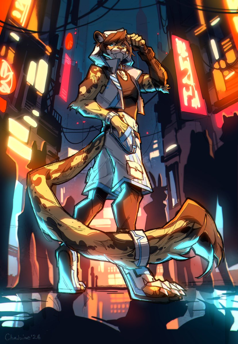 Zep_Archer's tweet photo. “Downtown Chee”

Art by @chadzime https://t.co/fvBsM5Ova0