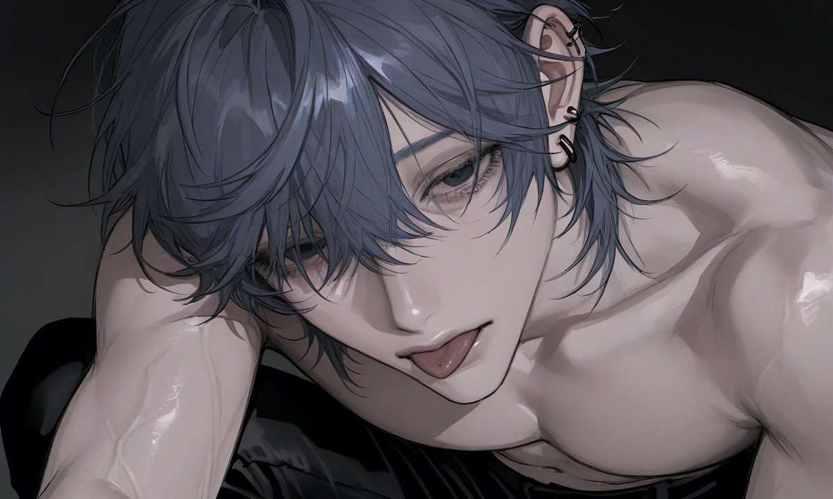 mv1cp's tweet photo. 舌ピ、辞めたのにキスしてくれないんだ https://t.co/p3Fj6ojkSr