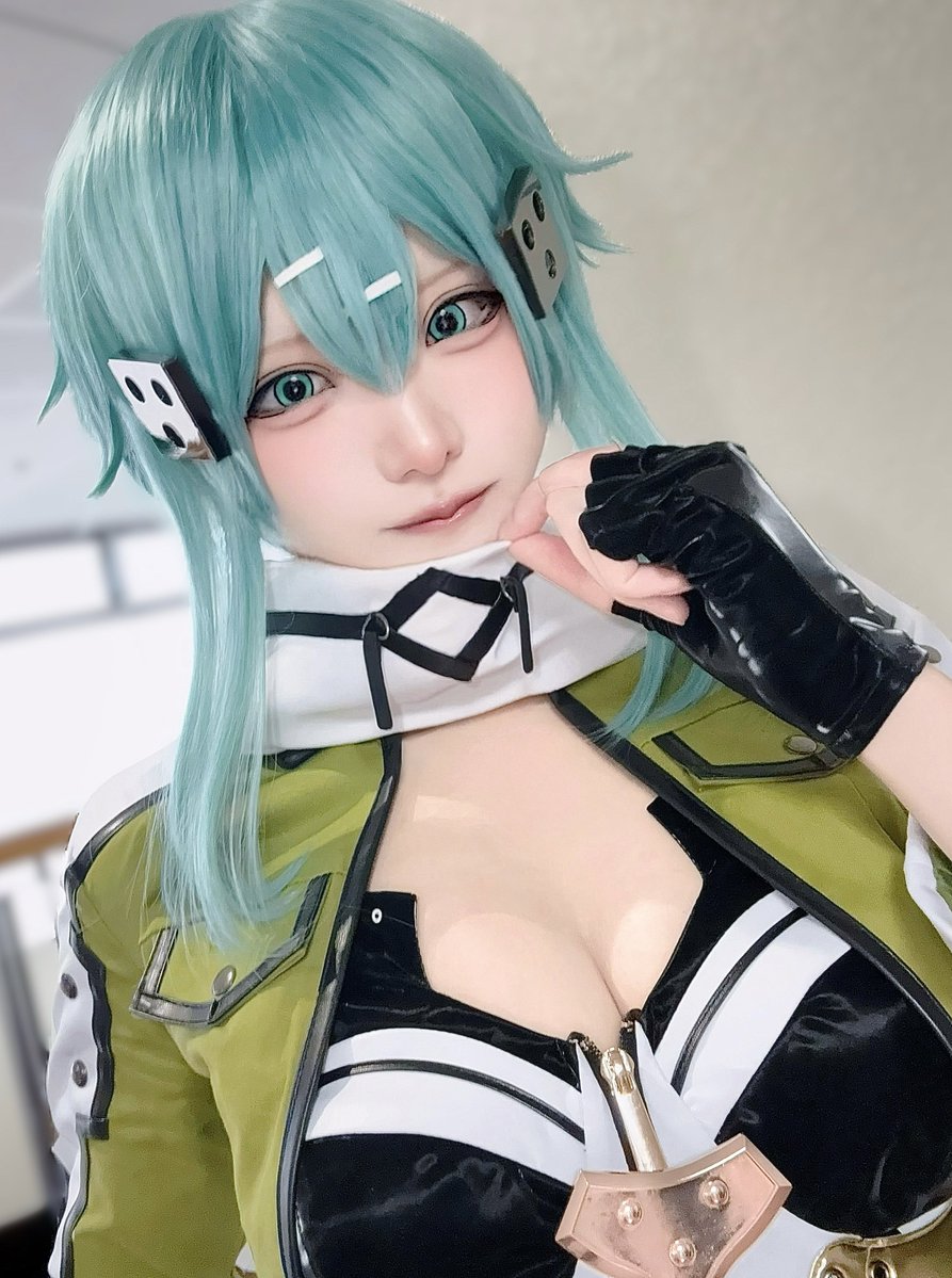 haru_to100's tweet photo. シノンのコスプレ #SAO https://t.co/B6sF4JBbHn
