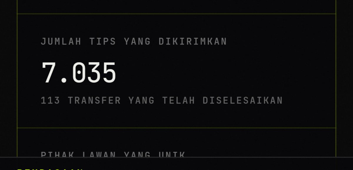 AirdropFinder69's tweet photo. 7.035 Tips have been sent to 113 users @MotionMetaX $motion

Who hasn't gotten theirs yet 

Comment @tipmotion 50 - 500 

Example @tipmotion 100 🍖 https://t.co/eIoAhWqmJK