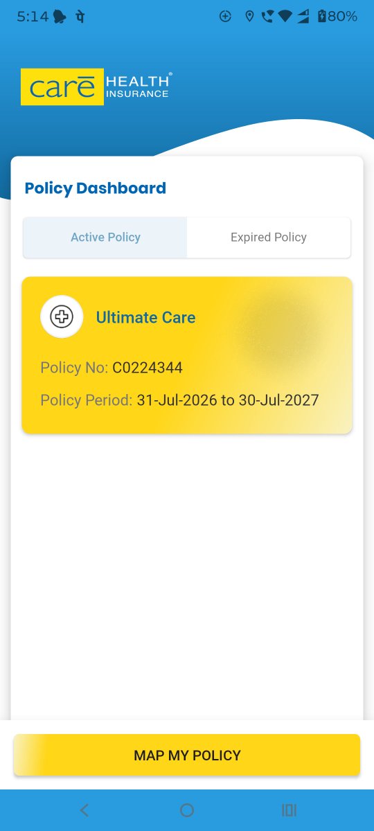 Anujbuxar's tweet photo. @careinsuranceIN My policy number https://t.co/sDKzW6ERPV