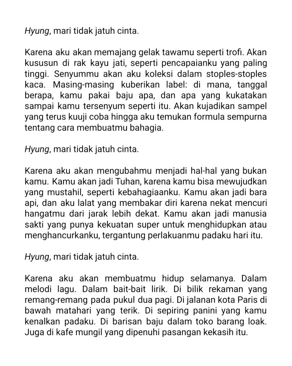 skinandscript's tweet photo. #marjames - mari tidak jatuh cinta https://t.co/hmGcLrjbGW