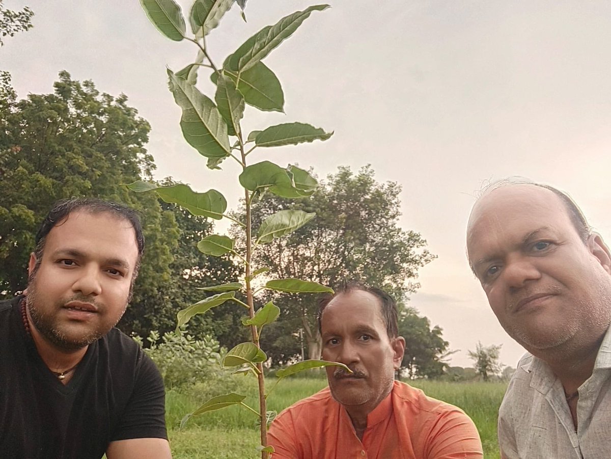 sonuomgarg's tweet photo. आज हरियाली अमावस्या के पावन अवसर पर प्रकृति संरक्��ण का संकल्प लेते हुए 5 पौधे लगाए। 🌱🌳@narendramodi @ChouhanShivraj https://t.co/3S1pkpxDGl