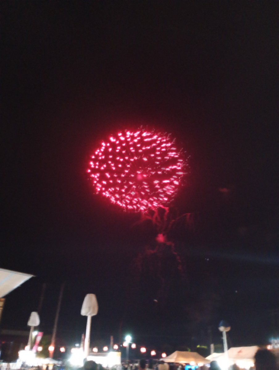 ADCkankou's tweet photo. 第３７回智恵子の里安達夏祭り、花火打ち上げ🎆と露店が終了し、無事閉会しました！
非常に多くのご来場、誠にありがとうございました！
#花火大会　#祭り　#安達　#夏祭り https://t.co/iaMkxFpBpD