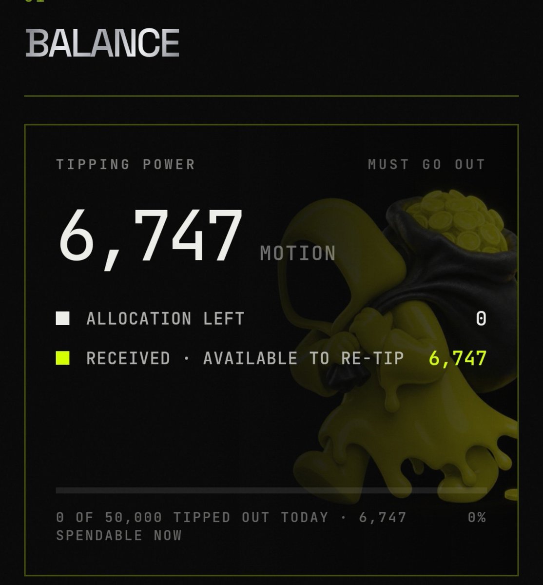 jhanzaibkharal's tweet photo. enjoy this epic game 😹😹 

Just got again 6747 $MOTION you need tip 1000 @motiontip 

just drop comment @tipmotion 1000-2000 I send you all instant https://t.co/NtBgASybpZ