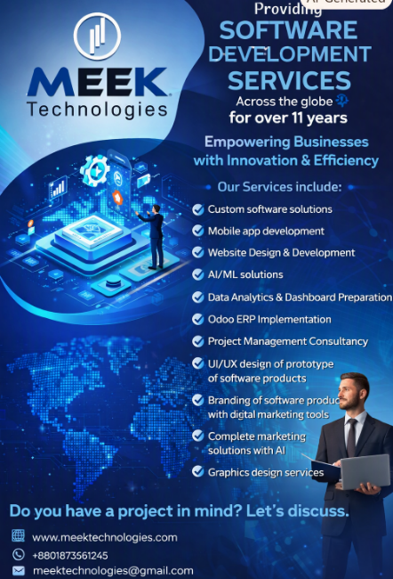 meekint's tweet photo. Got a software idea? 

💡 From AI to SaaS, 
we build scalable solutions that turn ideas into real growth. 🚀 
Let’s talk! 🌐 https://t.co/Qd1LvWQBAH 
📱 WhatsApp: +8801873361245 
📧 meektechnologies@gmail.com

#Twitter #MEEKTechnologies #SoftwareDevelopment #SaaS #AI #Dubai #usaX https://t.co/dSiKrj6osm