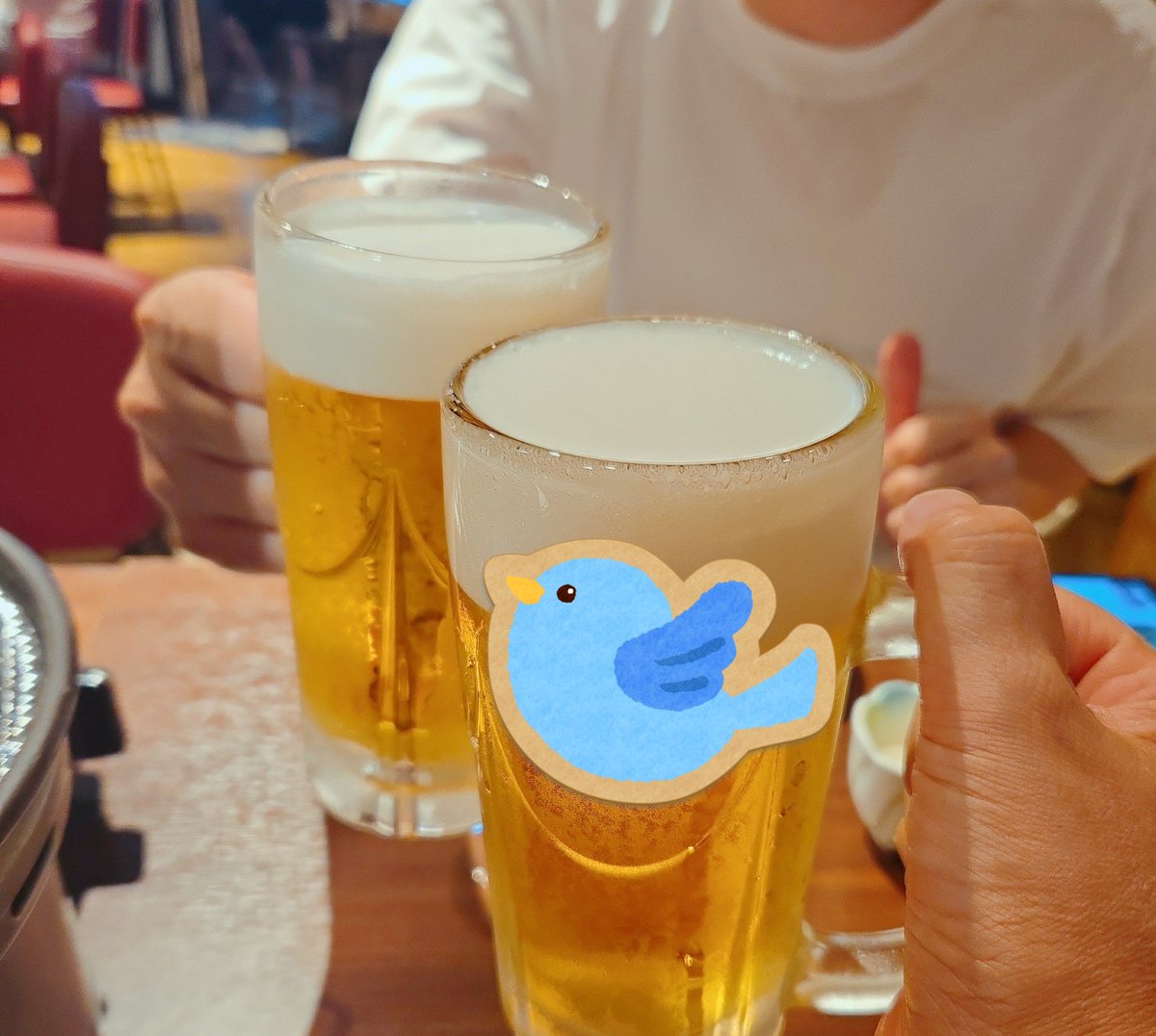 guapo_mass's tweet photo. たのしすぎた。
最高オブ最高✨
余韻にひたりながら
打ち上げ開始～🍺 https://t.co/TtshqDZ7XN