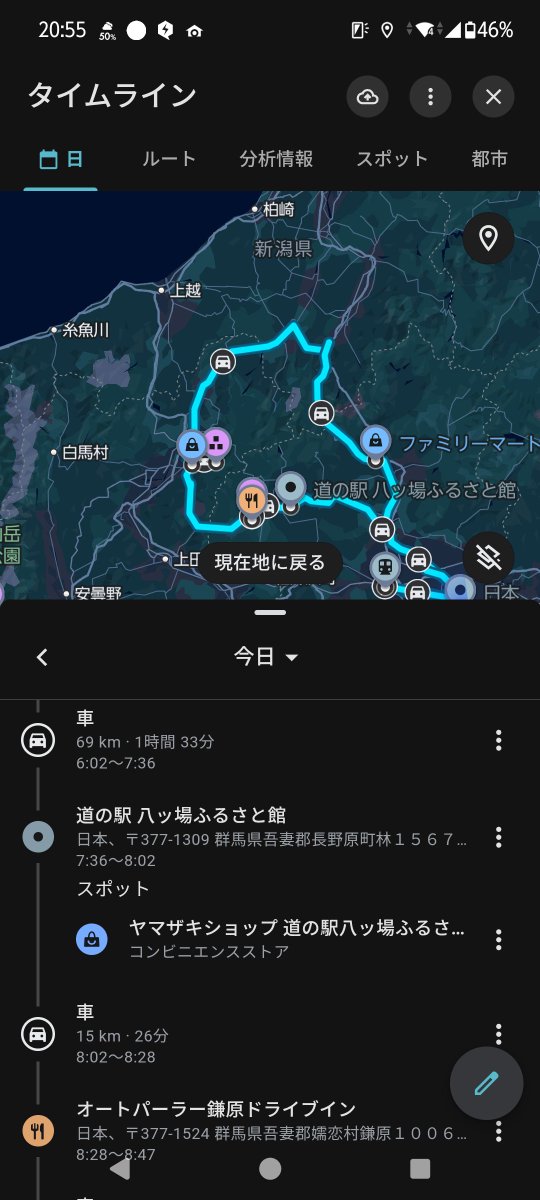 120mmHESH's tweet photo. 今日のルート。なんかグルッとまわった。 https://t.co/PBbXP3sNrq