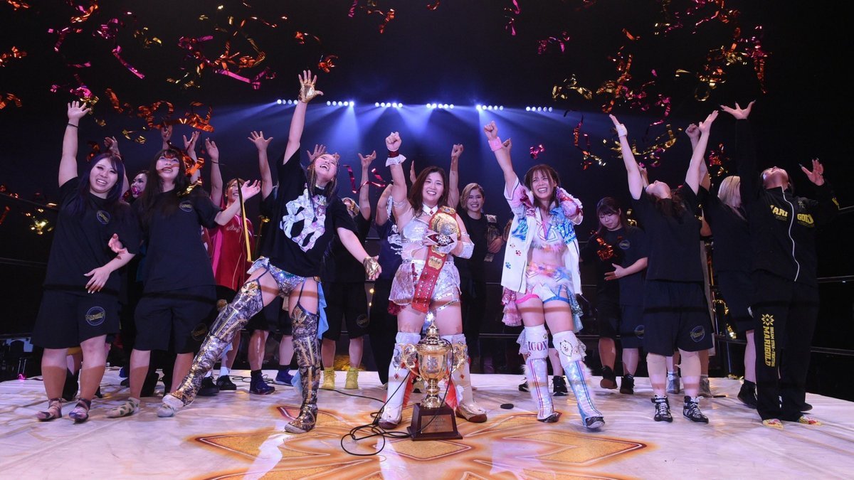 Daily_Marigold's tweet photo. 24 hours into the Kakutolog fan support poll ahead of the DREAM STAR Grand Prix 2026, Mayu Iwatani remains in the lead.

1. Mayu Iwatani — 16.4%
2. Victoria Yuzuki — 15.2%
3. Komomo Minami — 9.5%
4. Mai Sakurai — 8.0%
5. Miku Aono — 7.0%

🔗 https://t.co/8kaVvy8Xbx

#pw_mg https://t.co/EOCLpqw0M3