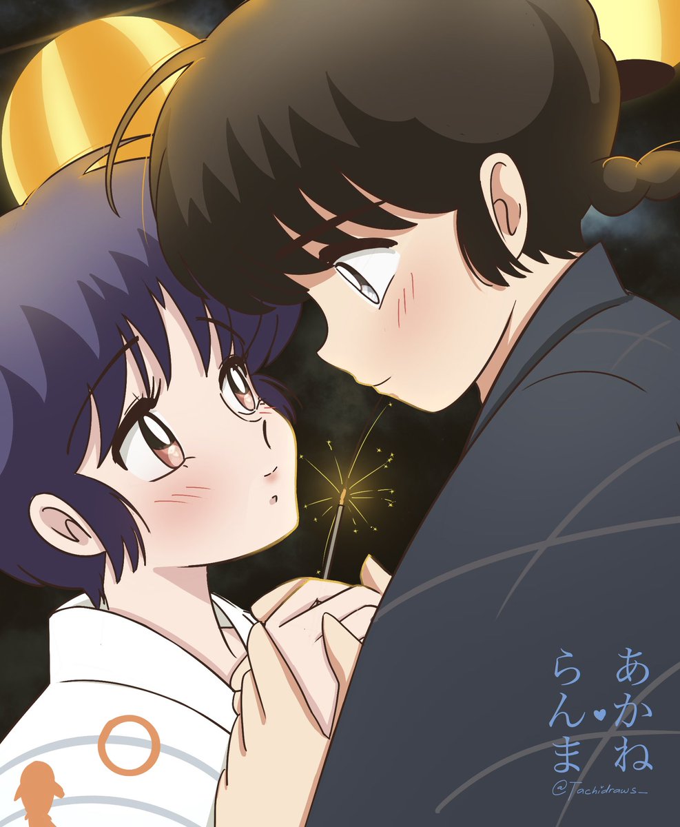 Tachidraws_'s tweet photo. It’s their pre-wedding shoot idc 😝

#rankane #Ranma12 #らんま https://t.co/ptdM2i4t93