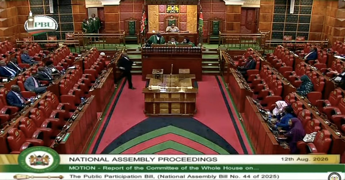 MzalendoWatch's tweet photo. Members of the National Assembly have PASSED the Public Participation Bill (National Assembly Bill No. 44 of 2025). #BungeLiveNA