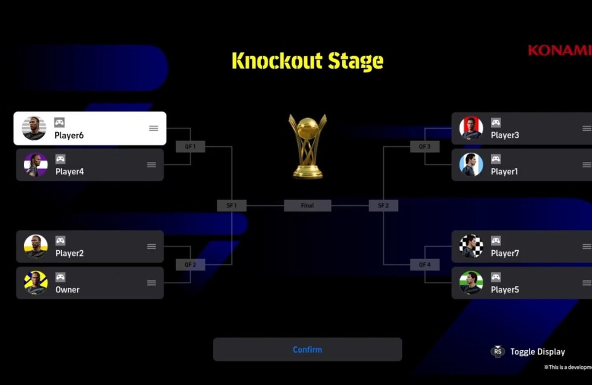 Hussaini__Az's tweet photo. v6.0.0 Update: Custom Tournaments 🏆

Your tournament. Your rules.

Host your own tournament or join your friends’ tournaments, with entry conditions based on leagues, clubs, nationalities and more!

#eFootball https://t.co/vmbyJlmnDX