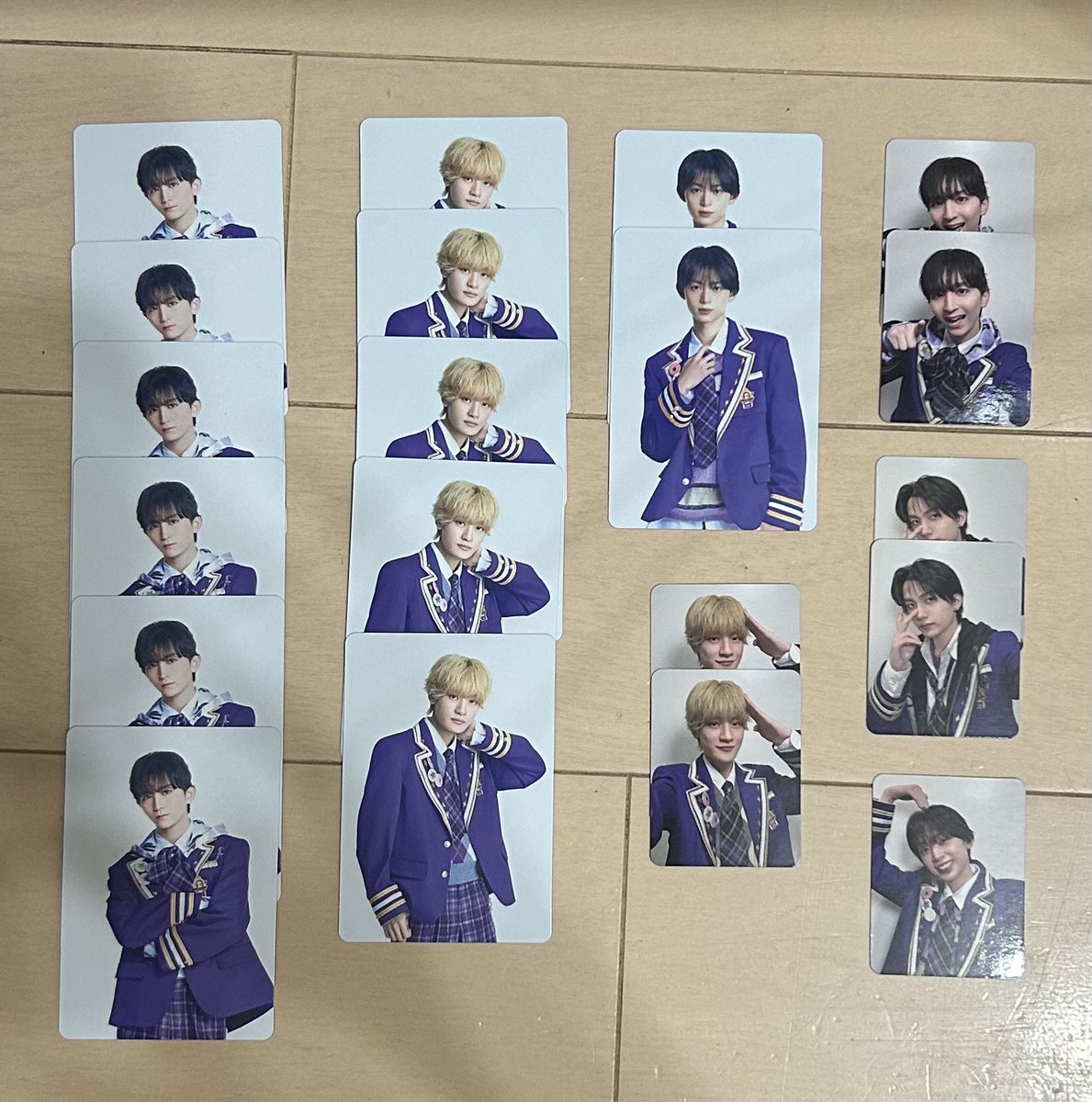 b0v0d_13's tweet photo. EBiDAN Yes!東京 超特急盤 Lienel盤 特典 封入トレカ  交換

譲  画像の物(カイ、リョウガ、タクヤ、ユーキ、シューヤ、マサヒロ、芳賀、高岡、高桑)

求  アロハ、森田

郵送での取引希望です。
まとめて交換できる方優先させていただきます。 https://t.co/SOWabwgR0v