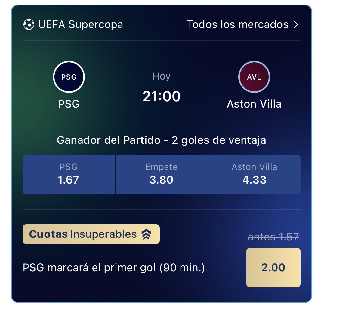 wiinbett's tweet photo. 🚨🚨🚨SUPERAUMENTO PARA LA SUPERCOPA, ES UN REGALO🚨🚨🚨
(Link en bio) https://t.co/Z6JRpDl6BR
