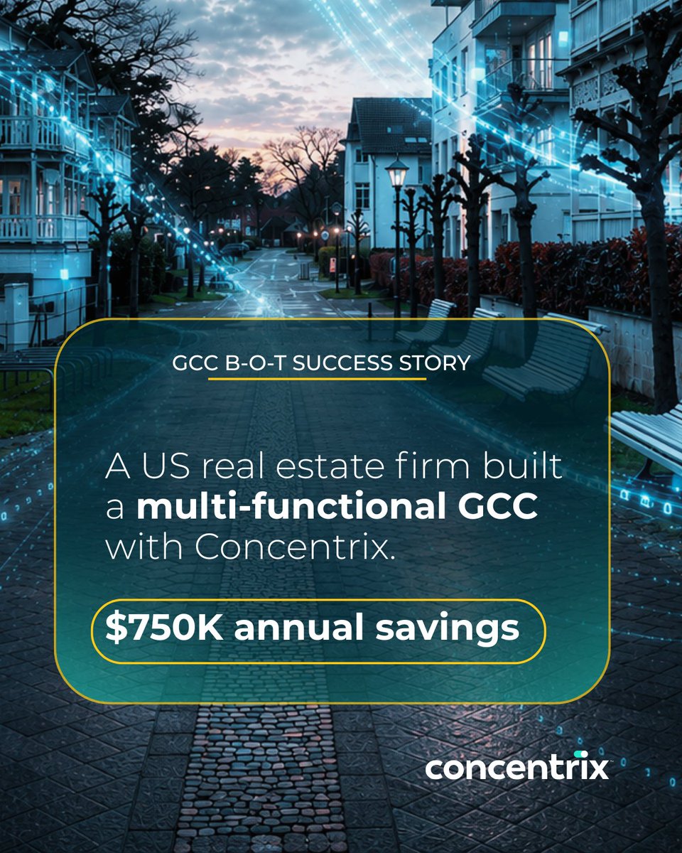 ConcentrixIND's tweet photo. We built it. Multi-functional teams across functions. We ran it for three years while it matured, then transferred ownership to the client.
https://t.co/XAnp1GJTGs

#GCC #BuildOperateTransfer #GCCTransformation https://t.co/8BWWiEJSEi