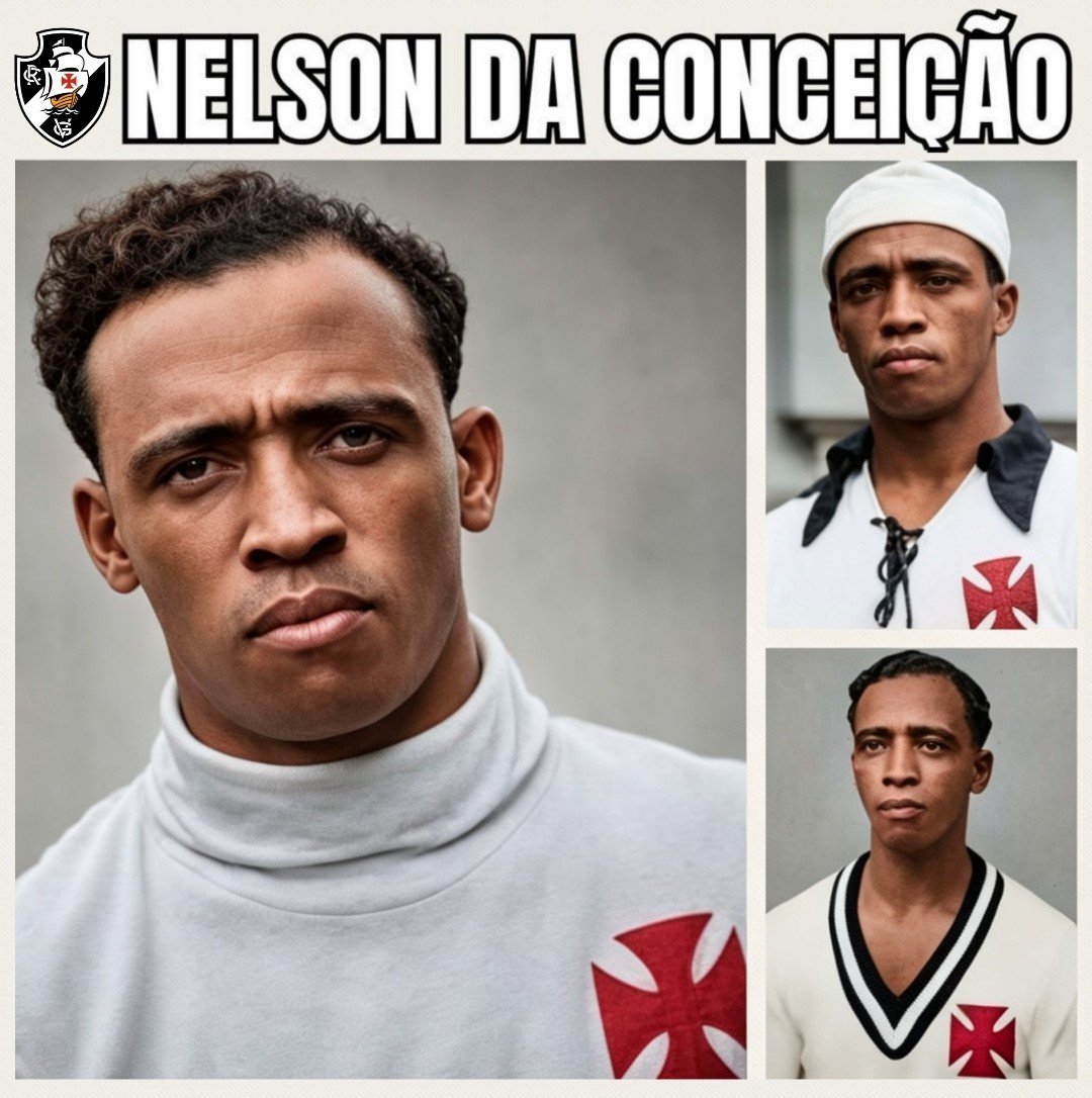 PavilhaoCrvg's tweet photo. 12/08/1898 - Nascia Nelson da Conceição, ídolo e lenda dos Camisas Negras! ♾️💢

Jogou em 1919 a 1927 (192J), Campeão Carioca 22*/23/24 e Torneio Inicio 26. O 1° goleiro negro da Seleção e 1° vascaino convocado. Foi sócio do Vasco e tbm ajudou na construção de SJ. Faleceu 1942. https://t.co/IcM12mNkOX