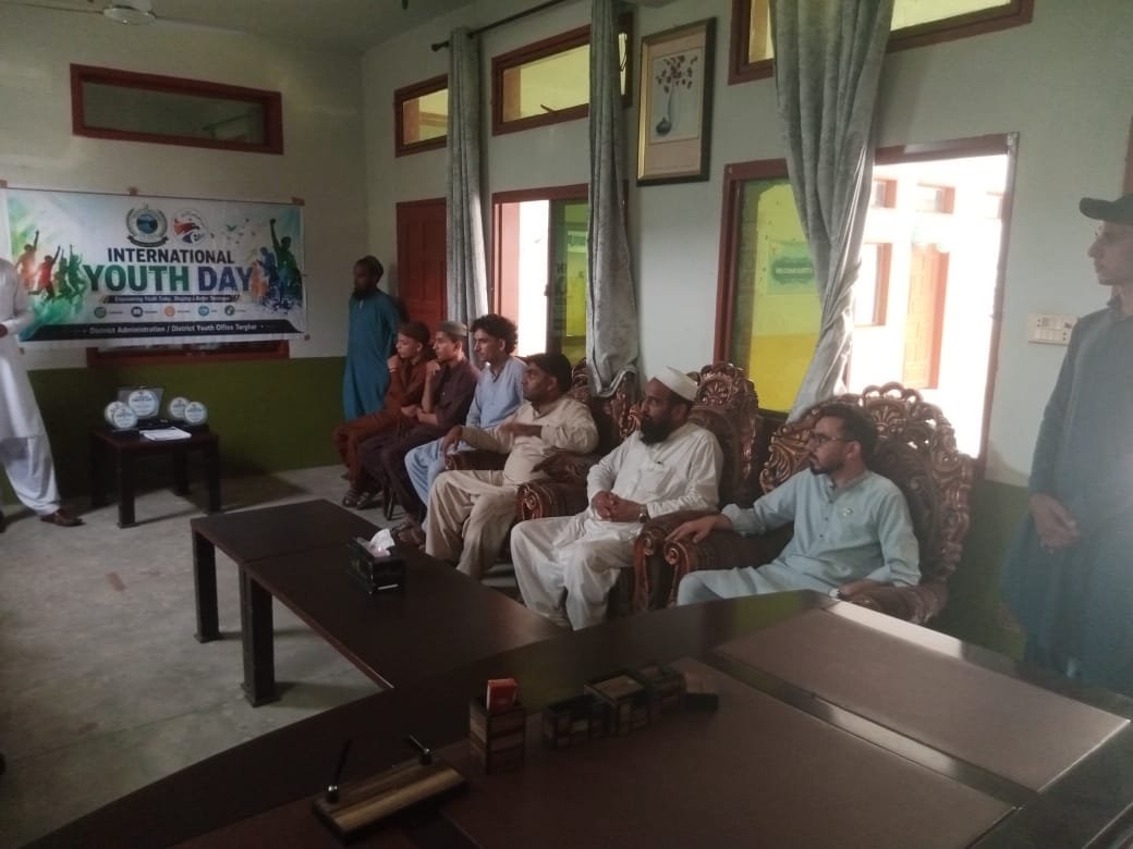 dyotorghar's tweet photo. District Youth Office Torghar organized an event to commemorate International Youth Day 2026.

The event focused on recognizing the important role of youth in the social, educational, and economic development of the district. 
@youthaffairsgov https://t.co/04sMF3I5CC