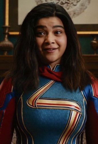 cosmic_marvel's tweet photo. Happy 24th birthday to Iman Vellani!

She made her acting debut as Kamala Khan/Ms. Marvel in the #MCU. https://t.co/qatetQG4rq