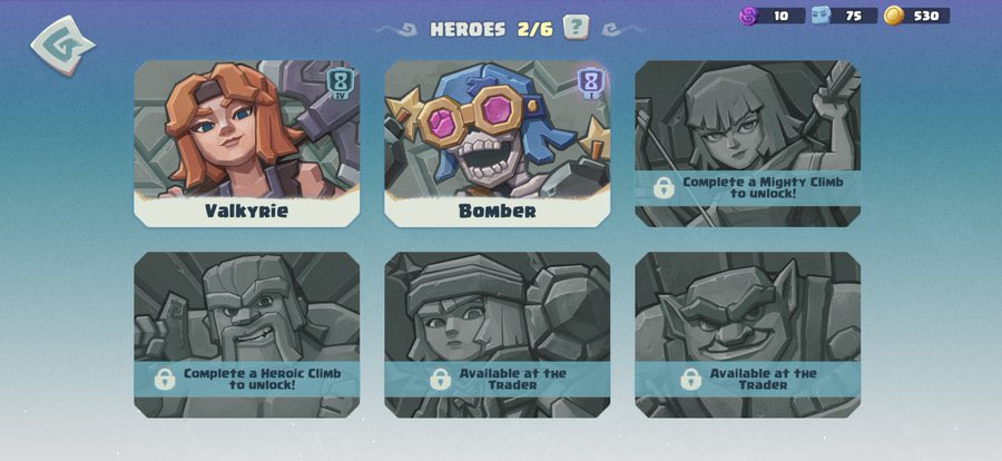 mocointel's tweet photo. 🔥PLAYABLE CHARACTERS IN PROJECT RISE BETA:

• Valkyrie
• Bomber
• Archer
• Barbarian
• Firecracker
• Goblin Brawler https://t.co/KcdDrm5EIR