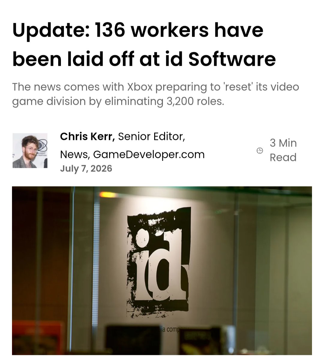 Detective_Roo's tweet photo. Make bad games, you get fired. Make good games, you’re still getting fired. I think the system is broken. https://t.co/EtZVM7ELPd