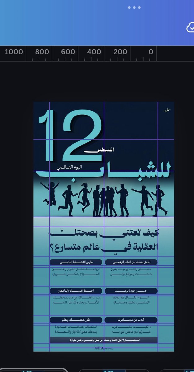 Sh00m_5's tweet photo. 12 | اغسطس 
اليوم العالمي للشباب 💁🏽‍♀️
انفوجرافيك بسيط بمناسبة اليوم #انفوجرافيك #Infographic https://t.co/alF93YjRjp