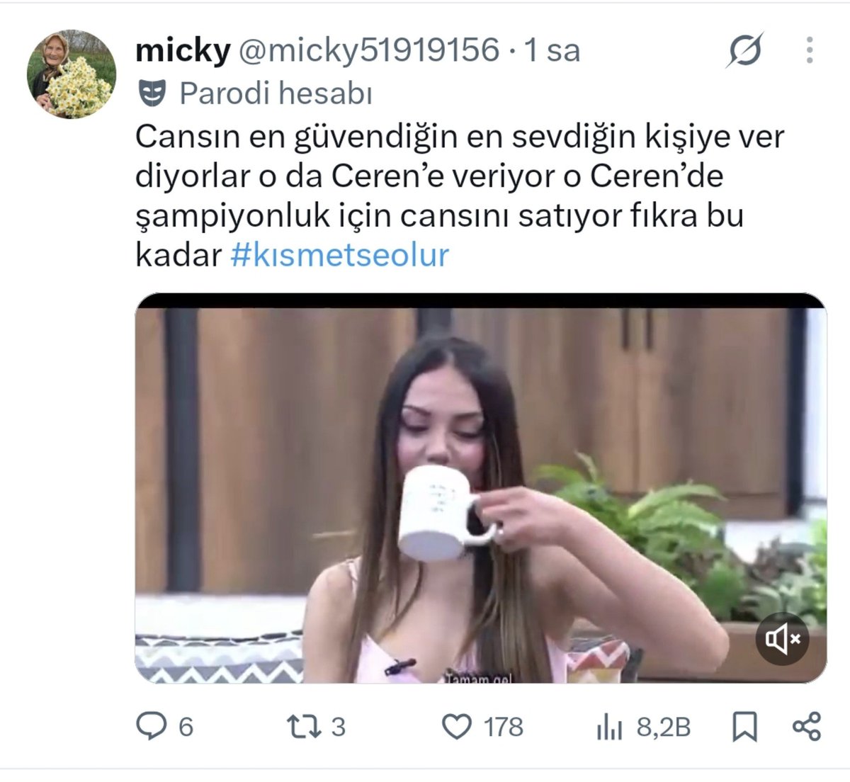 _yagmurkara's tweet photo. Sözde "kamila destekçisi" varoşşş yanık mickye bakın 5 twetindenn 4 ü CEREN ahhaxahhzhzhaj konuşun konuşun itttt ürürrr kervan yürür takıntılı sizofrenler tabi favınız o kadar silikki kim napsın onu ;) CERENİMMM NASIL YAKMIŞ AMA 🔥
#tancer #kısmetseolur https://t.co/gFAyqHL1WG