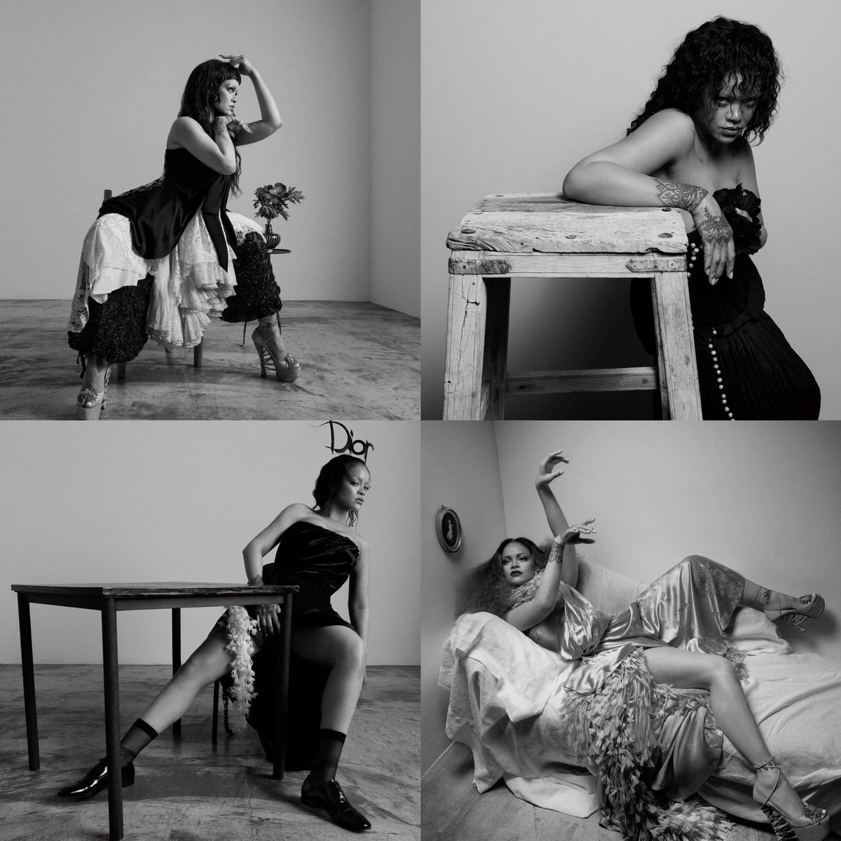 PopCrave's tweet photo. Rihanna stuns for ELLE.

📸: Inez &amp; Vinoodh https://t.co/IWYjPvpJuv