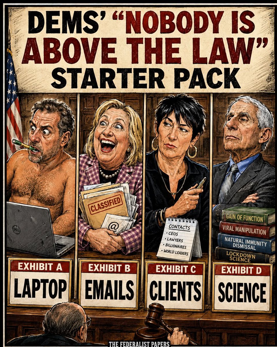 MikeBales's tweet photo. Equal justice only works when Americans can see that the rules apply upward as aggressively as they apply downward.
-Federalist Papers https://t.co/ZqPfUBpuLV
