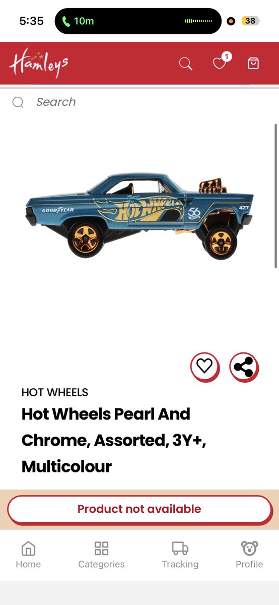Shobhit_19's tweet photo. Pathetic experience with @Hamleys_India. Ordered Hot Wheels 56 Years Pearl &amp; Chrome, but received 58 Years after 5 days. False/misleading product representation + bad packaging. Customer care has kept me on hold for almost an hour. Still waiting for help! https://t.co/e8zXjS3OOV