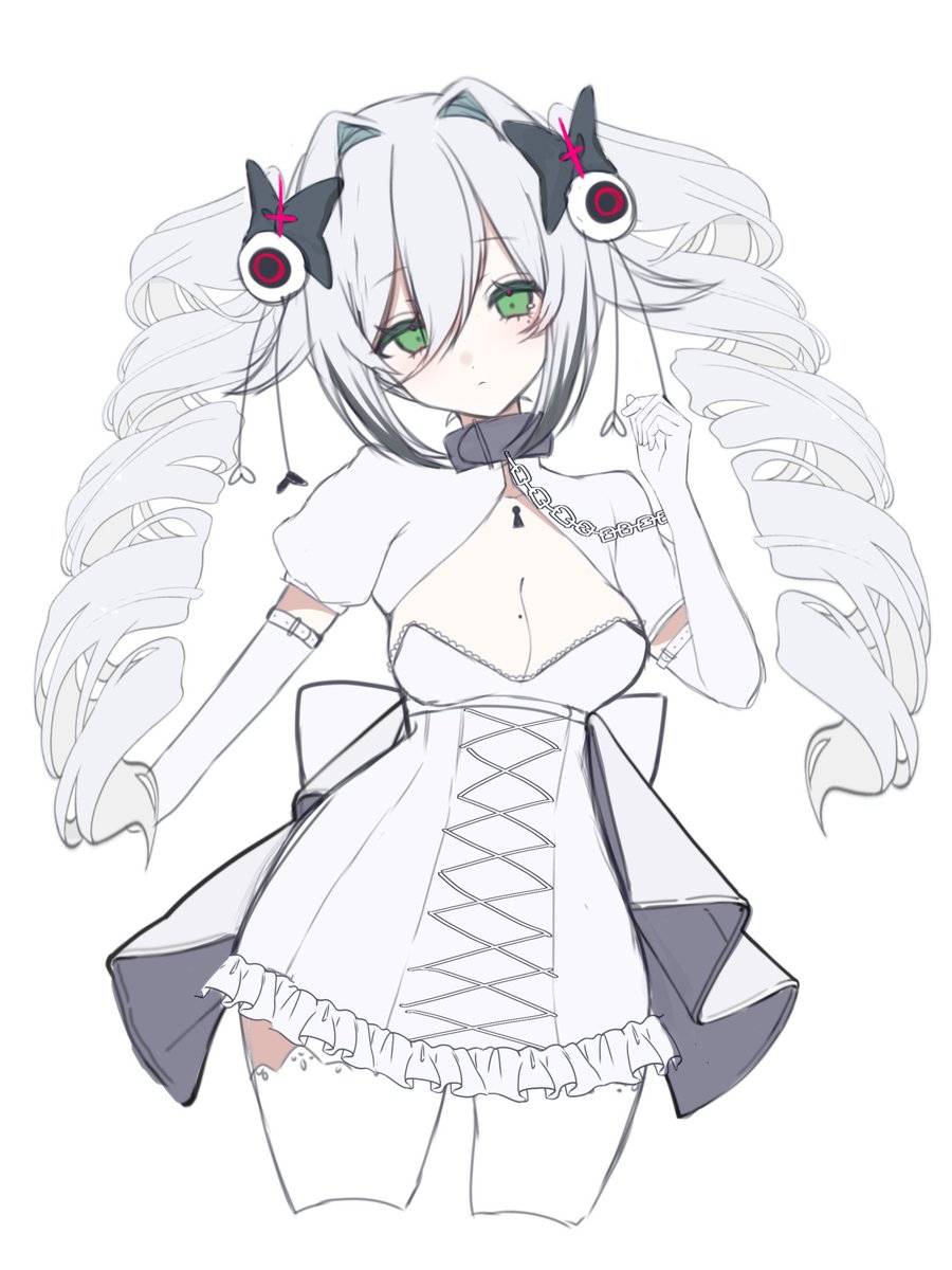 im_minai's tweet photo. 薬袋エルマ新キャラデザ案 https://t.co/X9PVh6Iqne