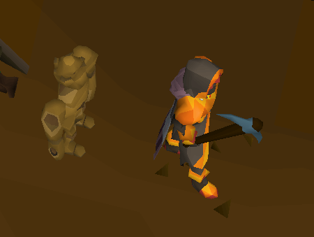 TomKick's tweet photo. I got hooked on Old School Runescape. Started a ironman last month with a friend guiding me and teaching me a lot.
I got Phoneix after 100 Wintertodt kills
Rock Golem 65 Mining in motherlode mine
and JUST TODAY
Tangleroot after 4 banana trees and
Giant Squirrel after just 108 Canifis laps.
What's the actual math on this luck?