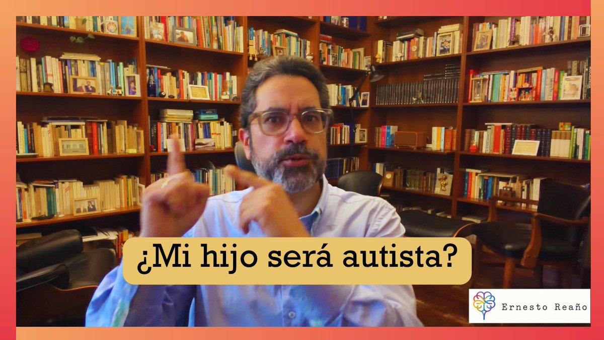 Reagno's tweet photo. En este video reviso lo que la evidencia permite decir. El estudio de Ozonoff, publicado en 2024 tras seguir a más de mil seiscientos bebés, sitúa la recurrencia entre hermanos en el 20,2%, con dos factores que la modifican y que interactúan entre sí: el sexo del bebé y cuántos hermanos mayores autistas hay en la familia. 

Veremos también un hallazgo interesante, el de la variación según el nivel educativo de la madre, el cual dice bastante más sobre el acceso al diagnóstico que sobre la biología.

Del lado de los adultos autistas la situación es otra, porque apenas se ha investigado. Con los registros suecos de Xie puede describirse cómo se comportan las probabilidades dentro de una familia y cómo se desinflan conforme el parentesco se aleja, aunque conviene entender bien qué significan esos números y qué no.

https://t.co/KUF8zrL2Lc