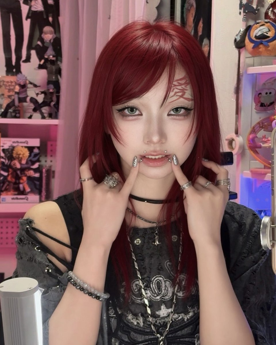 sawamura_kirari's tweet photo. 我愛羅ちゃんメイク💄 https://t.co/bA30EVCumd